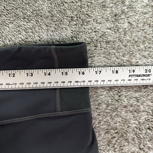 Athleta Barre Kickflare Cropped Flared Yoga Pants Sz L - Picture 8 of 11